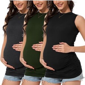 Smallshow Maternity Tank x3